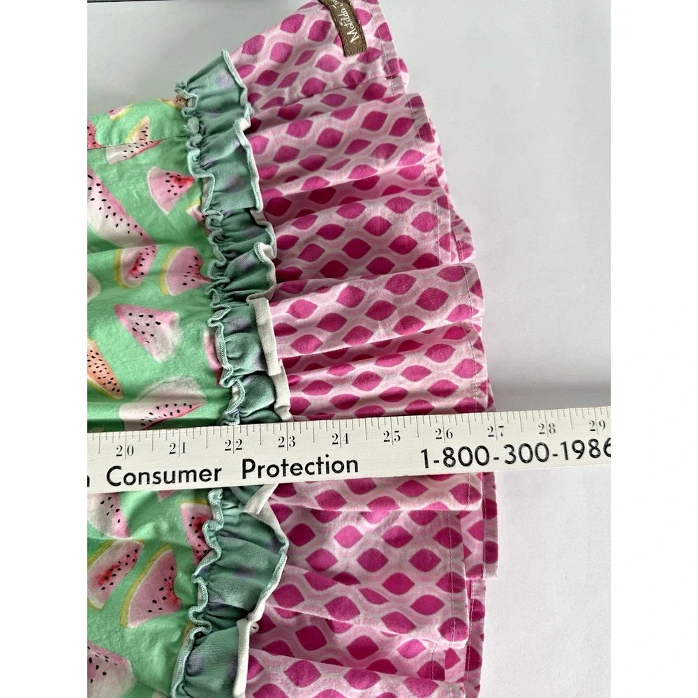 Matilda Jane Adventure Begins Slice of Life Watermelon Dress Size 10 Summer